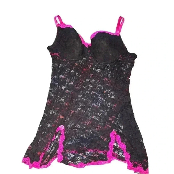 Y2k lace lingerie blouse - Picture 1 of 2